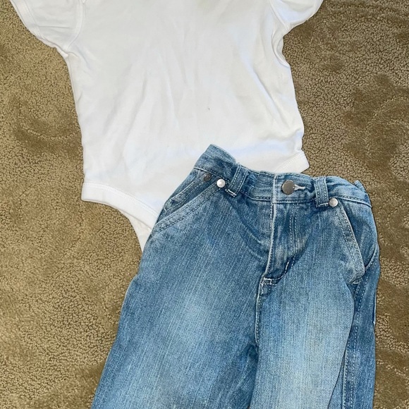 3 piece outfit jeans GAP 12 months vintage - Picture 2 of 2